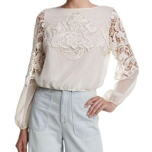 Alice & Olivia lace top